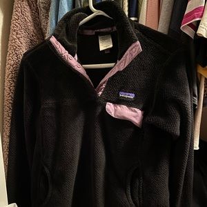 Patagonia Re-Tool Fleece black snap